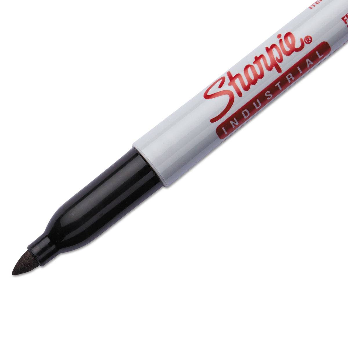 Sharpie Industrial Permanent Marker Value Pack, Fine Bullet Tip, Black (36ct)