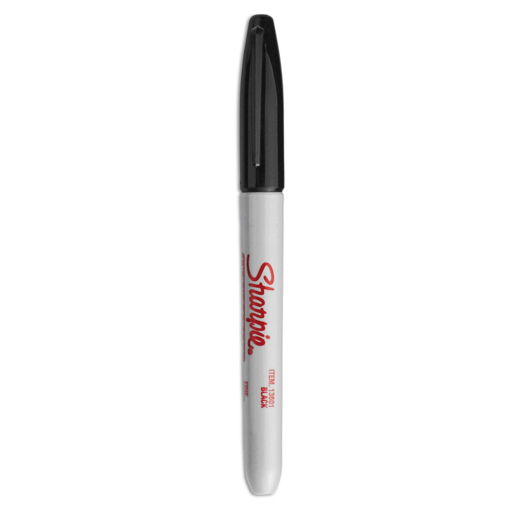 Sharpie Industrial Permanent Marker Value Pack, Fine Bullet Tip, Black (36ct)