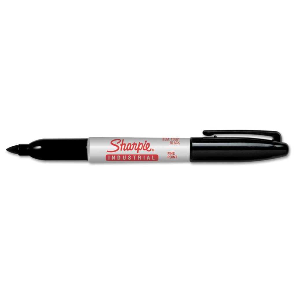 Sharpie Industrial Permanent Marker Value Pack, Fine Bullet Tip, Black (36ct)