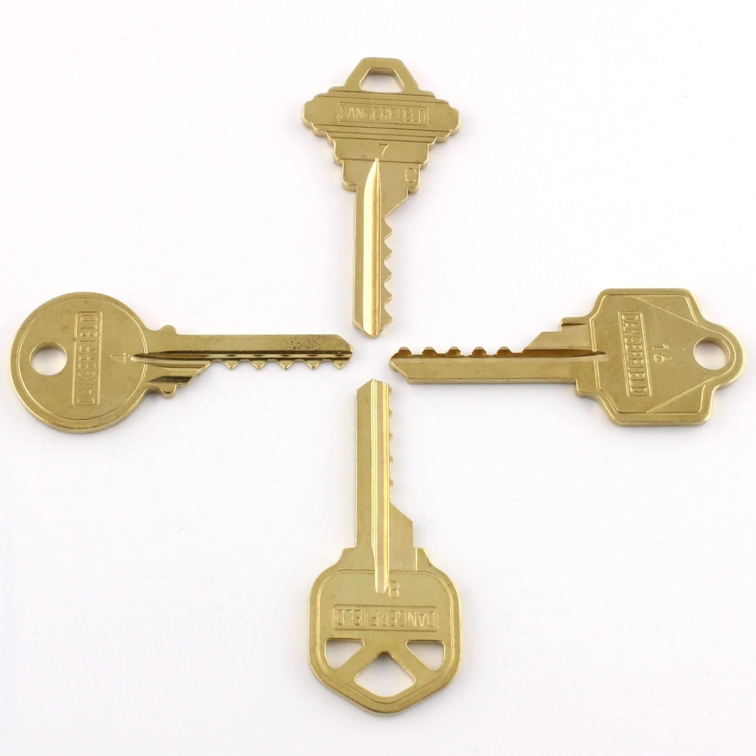 Bump Keys - Dangerfield - Ideal Beginner lock picking set