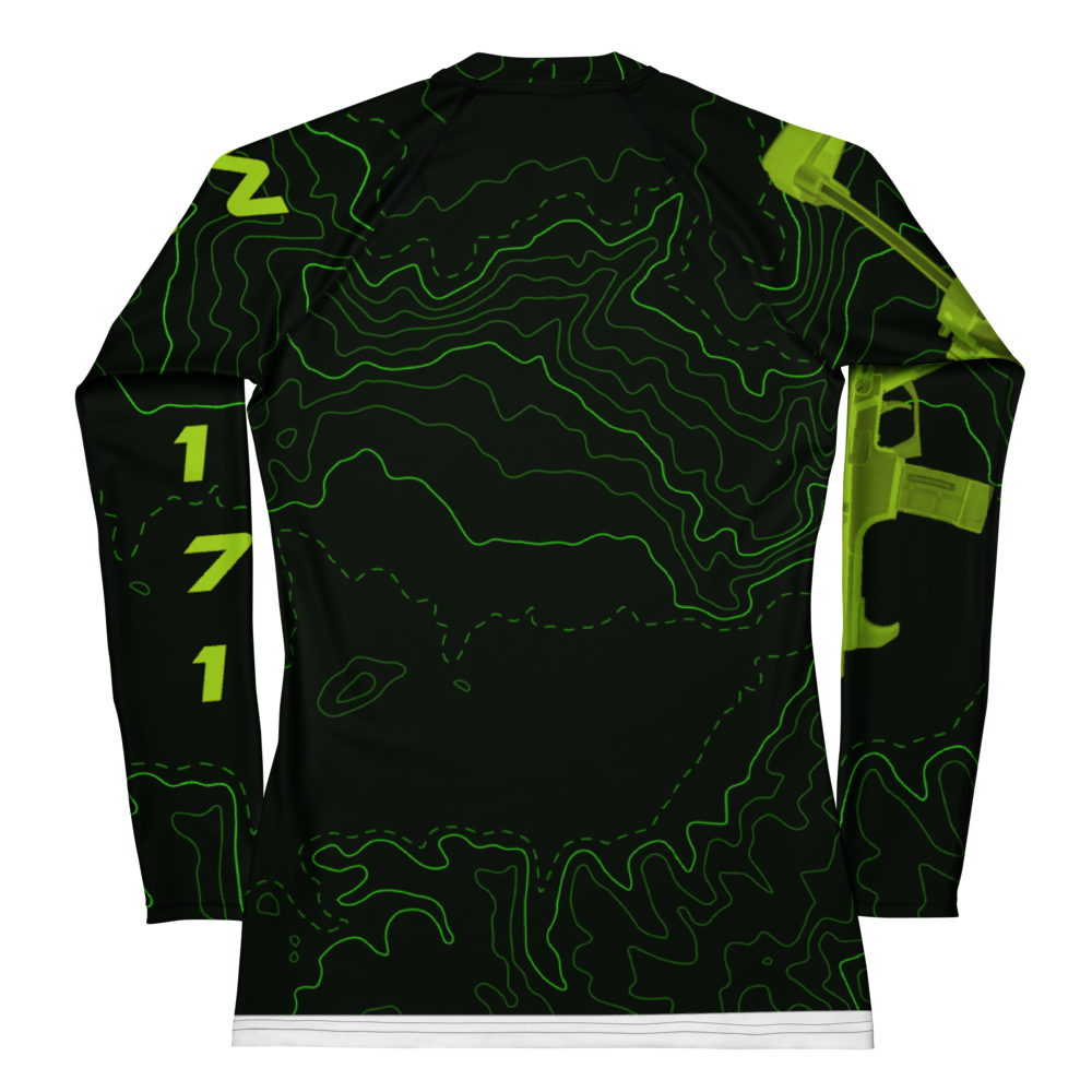 Neon Topo Women's Rash Guard