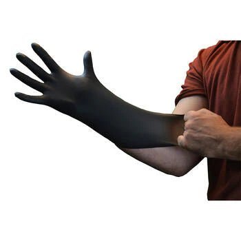 Black Nitrile Industrial Latex-Free Disposable Gloves
